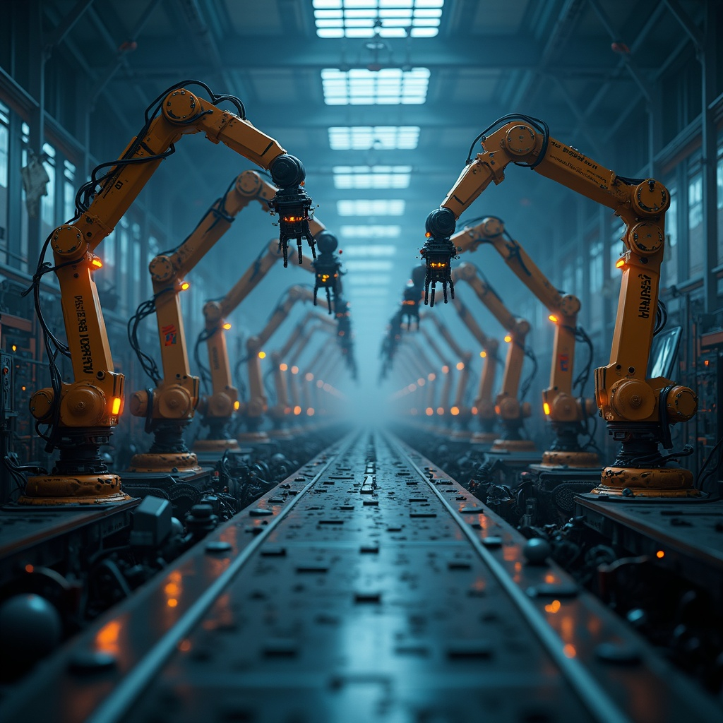 Pabrik Cerdas dengan 100% Robot: Revolusi Industri 4.0