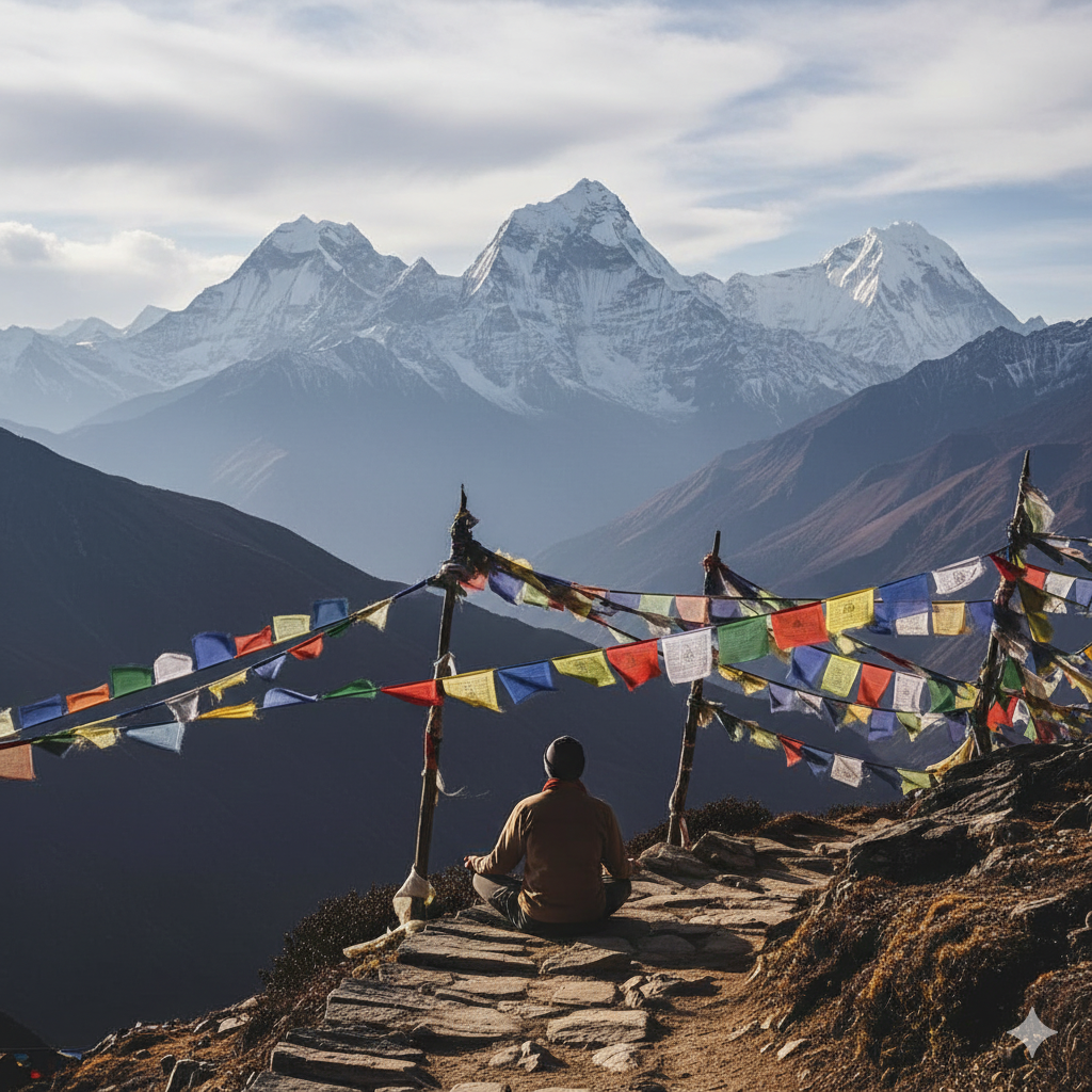 “Healing Journey” ke Himalaya: Tren Wisata Spiritual dan Meditasi di Nepal dan Bhutan.